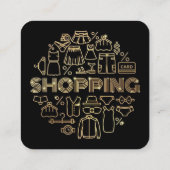 CONCEPTION DE CARTES DE VISITE POUR COMMERCE (Dos)