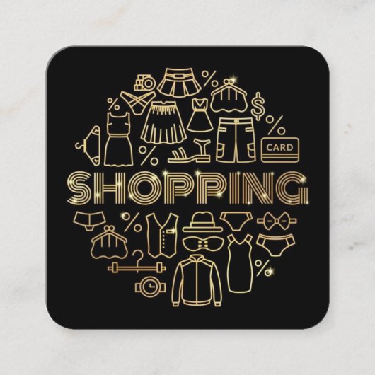 CONCEPTION DE CARTES DE VISITE POUR COMMERCE (Devant)