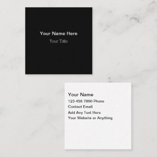Conception de Cartes de Visite Professionnelles Mi