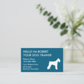 Conception de cartes de visite simple pour la form (Debout devant)