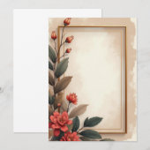 Conception de Cartes d'Invitation PREMIUM (Devant / Derrière)