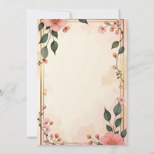 Conception de Cartes d'Invitation PREMIUM (Devant)