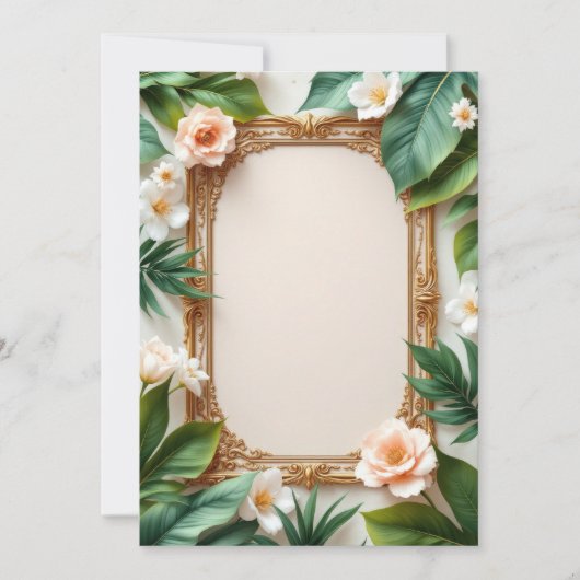 Conception de Cartes d'Invitation PREMIUM (Devant)