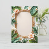 Conception de Cartes d'Invitation PREMIUM (Debout devant)