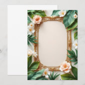 Conception de Cartes d'Invitation PREMIUM (Devant / Derrière)