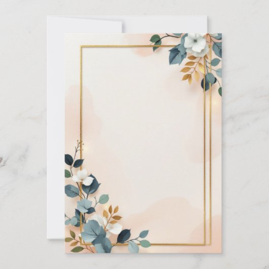 Conception de Cartes d'Invitation PREMIUM (Devant)