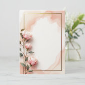 Conception de Cartes d'Invitation PREMIUM (Debout devant)