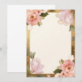 Conception de Cartes d'Invitation PREMIUM (Devant / Derrière)