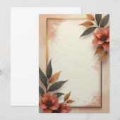 Conception de Cartes d'Invitation PREMIUM (Devant / Derrière)