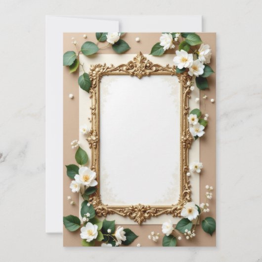 Conception de Cartes d'Invitation PREMIUM (Devant)