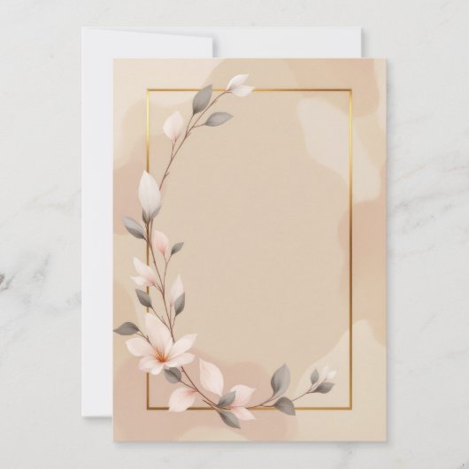 Conception de Cartes d'Invitation PREMIUM (Devant)