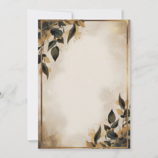 Conception de Cartes d'Invitation PREMIUM (Devant)