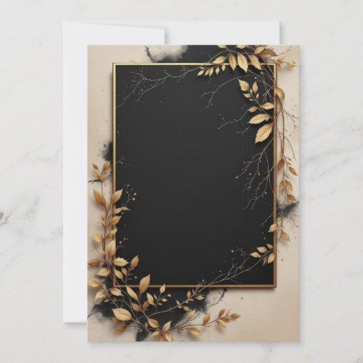 Conception de Cartes d'Invitation PREMIUM (Devant)