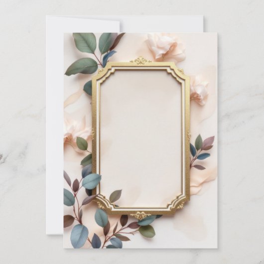 Conception de Cartes d'Invitation PREMIUM (Devant)