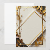 Conception de Cartes d'Invitation PREMIUM (Devant / Derrière)