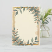 Conception de Cartes d'Invitation PREMIUM (Debout devant)