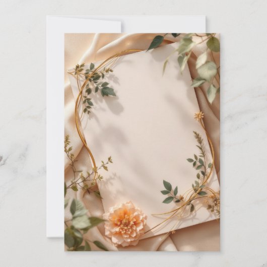 Conception de Cartes d'Invitation PREMIUM (Devant)