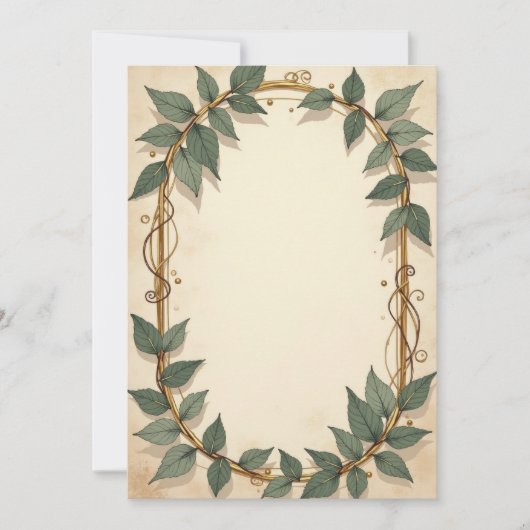 Conception de Cartes d'Invitation PREMIUM (Devant)