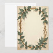 Conception de Cartes d'Invitation PREMIUM (Devant / Derrière)