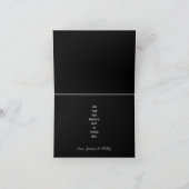 Conception de cartes pliantes de remerciement Mid (Intérieur)