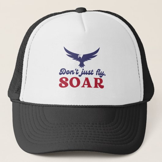 Conception de casquette avec logo d'aigle (Devant)