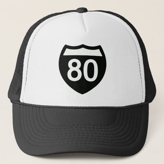 Conception de casquette de camionneur avec panneau (Devant)