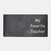 Conception de Chalkboard de l'enseignant préféré (Recto)
