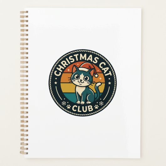 Conception de chat de Noël chaton mignon - Club de (Devant)