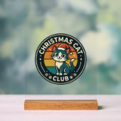 Conception de chat de Noël Kitty mignon - Club de (Neutre)