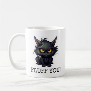 Conception de chat noir bébé - Mug classique