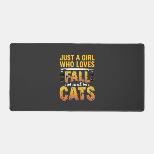 Conception de chats fille d'automne Halloween_1 (Recto)