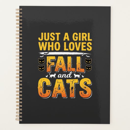Conception de chats fille d'automne Halloween_1 (Devant)