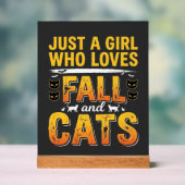 Conception de chats fille d'automne Halloween_1 (Neutre)