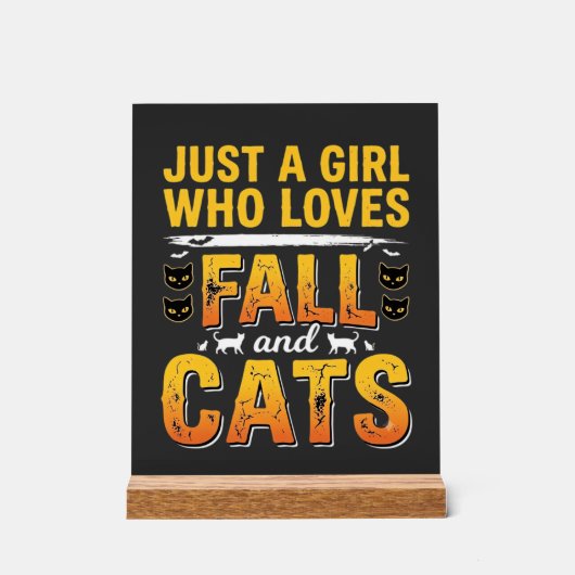 Conception de chats fille d'automne Halloween_1 (Recto)