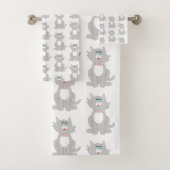 Conception de chats gris (En situation)