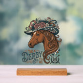 Conception de chemise à chapeau floral de cheval D (Neutre)