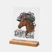 Conception de chemise à chapeau floral de cheval D (Angle)