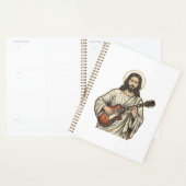 Conception de chemise à gravure de guitariste sacr (Devant avec enveloppe)
