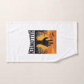 Conception de chemise à main de zombie de cimetièr (Serviette à main)