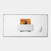 Conception de chemise à main de zombie de cimetièr (Clavier et souris)