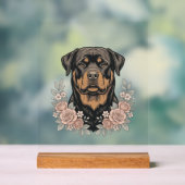 Conception de chemise à portrait floral de Rottwei (Neutre)