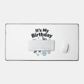 Conception de chemise d'anniversaire de tortue mar (Clavier et souris)