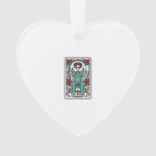 Conception de chemise de carte de tarot d'infirmiè (devant)