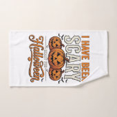 Conception de chemise de citrouille d'Halloween ef (Serviette à main)