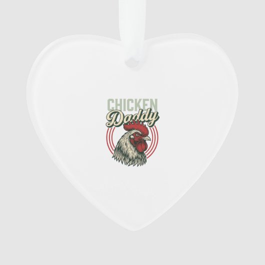 Conception de chemise de coq de papa de poulet vin (devant)