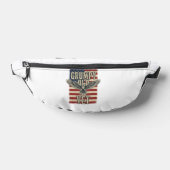 Conception de chemise de drapeau d'aigle patriotiq (Poser)