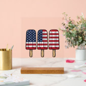 Conception de chemise de drapeau de popsicle patri (Mariage)