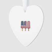 Conception de chemise de drapeau de popsicle patri (devant)