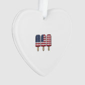 Conception de chemise de drapeau de popsicle patri (devant)
