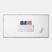 Conception de chemise de drapeau de popsicle patri (Clavier et souris)